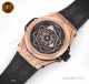 Swiss Quartz Hublot Big Bang Sang Bleu Men Watch Rose Gold Gummy Strap (3)_th.jpg